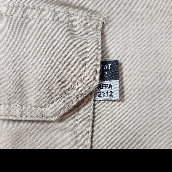 CARHARTT FR FIRE RESISTANT BUTTON DOWN SHIRT SIZE 3XL - Picture 3 of 5